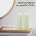 WLLHYF Squeeze Bottles 2 Pack 260 ML Refillable Plastic Travel Containers Empty Bottles With Disc Top Flip Cap Travel Accessories for Shampoo Creams Lotion Conditioner 260ML Green - Buy Online on GoSupps.com