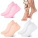Zuimei 3 Pairs Silicone Moisturizing Socks Silicone Pedicure Socks Moisturizing Foot Mask Exfoliating Silicone Socks Anti-Slip Silicone Socks for Repairing Cracked Heel Dry Feet