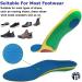 Better Feet Premium Orthotic Insoles - Arch Support Shock Absorption & Comfort for Flat Feet Heel Spurs Plantar Fasciitis - Unisex (Large: Men 7.5-10.5/Women 8.5-11.5) - International Shipping Available - Buy Online on GoSupps.com
