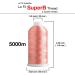 Super B 40wt Polyester Embroidery Thread 5000m - Coral 505 | Pack of 1 - Buy Online on GoSupps.com