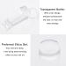 Niceneeded 4PC Nail Art Stamper Kit - Clear Jelly Stamper with Double Silicone Head & Scraper - Transparent Soft Stamp with Lid for Perfect Nail Designs - Buy Online on GoSupps.com