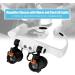 SDADS Headband Magnifier Eye Loupes Eyeglass Style Hands-Free Magnifying Glass Multiple Magnifications with Warm and Cool LED Lights - Buy Online on GoSupps.com