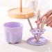 Cosmetic Brush Washer Mat - Efficient TPR PP Makeup Cleaner Cup for Travel | Buy Now - Buy Online on GoSupps.com