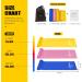 Non-Latex Resistance Bands Set for Physical Therapy and Strength Training - 1.8m 3-Pack (Yellow/Pink/Blue) - Buy Online on GoSupps.com