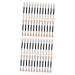 Baluue 48 Pcs Latex Eye Shadow Stick Comestic Applicator Eyeshadow Brush Double Ended Makeup Brush Sponge
