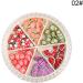 Lurrose Fruit Pattern Nail Art Decor Slices - Colorful DIY Nail Decoration for Girls - Buy Online on GoSupps.com