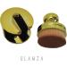 Glamza Gold Plated Round O Circle Powder Foundation Brush - Buy Online on GoSupps.com