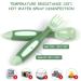 Vicloon Baby Utensils Spoon Fork Set 4pcs Baby Cutlery Feeding Set Toddler Utensils Spoons Forks Baby Fork and Spoon Set Easy Grip Bendable Perfect Self Feeding Spoon Fork (Green) White-green - Buy Online on GoSupps.com