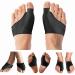 Bunion Relief Sleeve - Compression Support Brace for Big Toe Separation - Skin Friendly Breathable Bunion Sock - Size S (35-39yd) Black - Buy Online on GoSupps.com