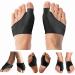 Bunion Corrector Sleeve - Stretchy Hallux Valgus Support & Big Toe Separator Sock (Size 35-39 Black) for Bunion Relief - Buy Online on GoSupps.com