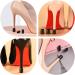 10 Pcs High Heel Protectors - Anti Slip Tip Caps for Women's Wedding Shoes (Medium) - Buy Online on GoSupps.com