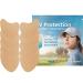 Patch de visage de golf patch solaire pour visage de golf - Patch de protection solaire faciale 5 paires Patchs faciaux UV clairs et confortables patchs de protection solaire pour l'ext rieur pour d