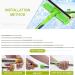 Cleaning Kit with Extension Pole Telescopic Window Cleaner with Squeegees Microfiber Feather Duster Reinforced Extension Pole High Altitude Glass Cleaning 9M - Buy Online on GoSupps.com