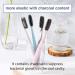 Samjung Wangta Soft Toothbrush 6 Pack (Charcoal) - Best Manual Toothbrush for Sensitive Gums and Teeth - Buy Online on GoSupps.com