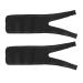 Thigh Hamstring Support Compression Brace - Adjustable Neoprene Sports Leg Sleeve for Injury Rehab | Running Gym Fitness Football - Black 1 Pack - Buy Online on GoSupps.com