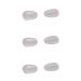NicelyFit Clear Clip-on Nose Pads for Oakley Glass Frames Keel Holbrook Carbon Blade Tincan Tinfoil Crosshair etc 3 Pairs