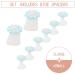 Niceneeded 24-Piece Manicure Silicone Toe Separator - Pearl Daisy Flower Design for Pedicure & Nail Art Tools - Buy Online on GoSupps.com