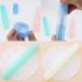 Toothbrush Travel Case 3 Pack - Compact Organizer for Business Trips & Travel - White-Beige - Buy Online on GoSupps.com