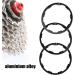 VGEBY Bike Cassette Spacer Set - 1mm, 1.5mm, 2mm Sizes - Bicycle Headset and Flywheel Hub Spacers - Bottom Bracket Axle Washer Gasket - 3 Pcs/Set - Buy Online on GoSupps.com