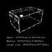 OMEM Transparent Acrylic Pet Reptile Combination Breeding Box - Ideal for Spiders, Scorpions, Snakes - Durable & Spacious - Buy Online on GoSupps.com
