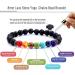 Kuched Lava Pearl Bracelet Set - 8mm Essential Oil Diffuser Obsidian Rocks for Meditation & Aromatherapy - Natural Stone Elastic Yoga Bracelets for Grounding & Self-Confidence - Unisex - Buy Online on GoSupps.com