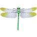 Siopob Fly Repeller Pendant Dragonfly Shape Lifelike Gnat Trapper Realistic Fly Trap Portable Safe Harmless Gnat C-atcher Fly Repeller for Camping Fishing Climbing Outings Hiking 14cm Dragonfly Green Brooch - Buy Online on GoSupps.com