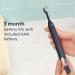 Philips One Electric Toothbrush by Sonicare HY1100/54 - Micro Vibrations Soft Bristles 3-Month Battery Life 2-Minute Timer Quadpacer - Best for Whitening & Polishing Teeth - Buy Online on GoSupps.com