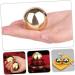 Housoutil Brass Hand Massage Balls - 2-Pack Gymnastics Foot & Wrist Metal Balls for Relaxation & Pain Relief - Smooth & Durable - Buy Online on GoSupps.com