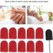 Nail Drill Bits Sanding Bands 16x25mm Professional Nail Sanding Bands with Not Easy To Drop Sand Trimming Nail for Polish Nail Surface Uneven Place(red) - Buy Online on GoSupps.com
