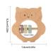 Wood Rattles for Babies | Sensory Teething Toys | Moxeupon Owl Baby Bite Ring for Teething Relief & Improved Vision - Buy Online on GoSupps.com