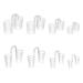 8pcs Silicone Nose Vents Anti Snoring Device Mute Nasal Dilator Nose Vents Snoring Aids Snoring Solutions Anti Snoring Stopper Nose Vents Nasal Dilators Snore