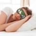 Sheep and Lambs Print Unisex Sleep Mask - Double-Sided Eye Mask for Sound Sleep & Skin Care | International Shipping - Buy Online on GoSupps.com