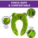 Mighty Clean Baby Folding Travel Potty Seat - Portable Non-Slip Toilet Training Seat for Toddlers with Reusable Travel Pouch - Buy Online on GoSupps.com