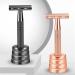 Jodial Gold Safety Razor for Women - Double Edge Manual Razor with 5 Platinum Blades - Reusable Metal Shaving Tool - Buy Online on GoSupps.com