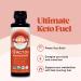Nutiva Organic C8 MCT Oil 12 Fl Oz - Keto Fuel from Non-GMO Coconuts, 14g MCT, USDA Organic - Vegan & Gluten-Free - Energy Boost for Coffee, Shakes & Salads - Buy Online on GoSupps.com
