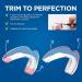 Charmpoo Night Mouth Guard for Teeth Grinding and Clenching - 6 Pack with 2 Sizes - Stop Bruxism, TMJ, and Teeth Clenching - Transparent - Buy Online on GoSupps.com