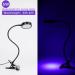 UV Black Light Curing Lamp - Gooseneck UV Light for Resin Curing USB 1.5m 5W Black Lights with Clamp Wavelength 395nm Bendable Blacklight with Clip Perfect for Nail Polish UV Glue Curing - Buy Online on GoSupps.com
