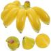 LIFKICH Childrens Banadryl Faux Fruit Props Bunch Simulated Banana Vegetable Banana Foam Child Doll House Crafts Kids Pretend Play Tropical Party Decor - Buy Online on GoSupps.com