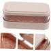 GAXIRE Box Soap Holder Lid Rice Kitchen Soap Case Soap Container Shampoo Small Drainage Shower Plastic Containers Drainer Dish Soap Bar Holder Facial Uk With Cover Pink Travel Abs Bracket Pink 13.5X9CM - Buy Online on GoSupps.com