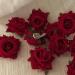AJTUTUS Rose Clip Fabric Rose Flower Hair Pins Brooch Floral Clip Flower Pin Headpieces Woman Wedding Party Favor Accessory - Buy Online on GoSupps.com