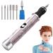 Toe Nail Grinder Kit for Thick Nails - Nail Grinder Manicure | Professional 4 Speeds Electric Nail File | Acrylic Nail Tools for Edge Shaping Polishing Grinding Nursing Peeling Pink - Buy Online on GoSupps.com