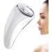 Manual Face Roller Metal Facial Roller For Lifting | Beauty Tool Facial Skin Care Roller For Neck Chin Eyes Cheekbones Nose Forehead Silver Scraping Board + Silver Roller - Buy Online on GoSupps.com