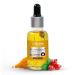 Nat.Ha.bit Turmeric Rosehip Mukhalaya Face Oil 30ml for Tan Pigmentation & Blemish Control 13 Cold Pressed Oils Blend