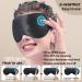 Ewarmer Cordless Heated Eye Mask | Real Silk | USB Rechargeable | Graphene Heating | Improve Sleep | High Temp | Sound Reminder - Buy Online on GoSupps.com