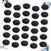 Buy Minkissy 300 Pcs Black Mask Buttons & Adjustable Clips - Ear Mask Regulators for Comfort | International Shipping - Buy Online on GoSupps.com