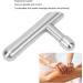 Stainless Steel Trigger Point Massager - T-Bar Deep Tissue Massager for Back Shoulder Leg & Arm Relief | International Shipping - Buy Online on GoSupps.com