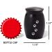 TATAANTY Small Pet Urns for Dog Ashes - Keepsake Mini Urn for Cats & Dogs - Aluminum Black Holder - Buy Online on GoSupps.com