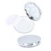 Beavorty Beauty Tool 2pcs Boxes Powder Box Makeup Containers Body Powder Case Female Makeup Supply Miss Cosmetic Bracket