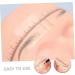 VINTORKY Eyebrow Stencil 50pcs Makeup Rulers Yellow Stencils Stencil Women Template Trimmer Stamp Sticker Kit for Brow Diy 18.00X3.80X0.10CM Yellow - Buy Online on GoSupps.com