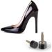 HARFINGTON 6 Pairs TPU High Heel Replacement Caps for Women's Shoes - Black - Buy Online on GoSupps.com